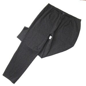 NWT Eileen Fisher Slim Leg in Charcoal Tencel Ponte Stretch  Pull-on Pants 3X